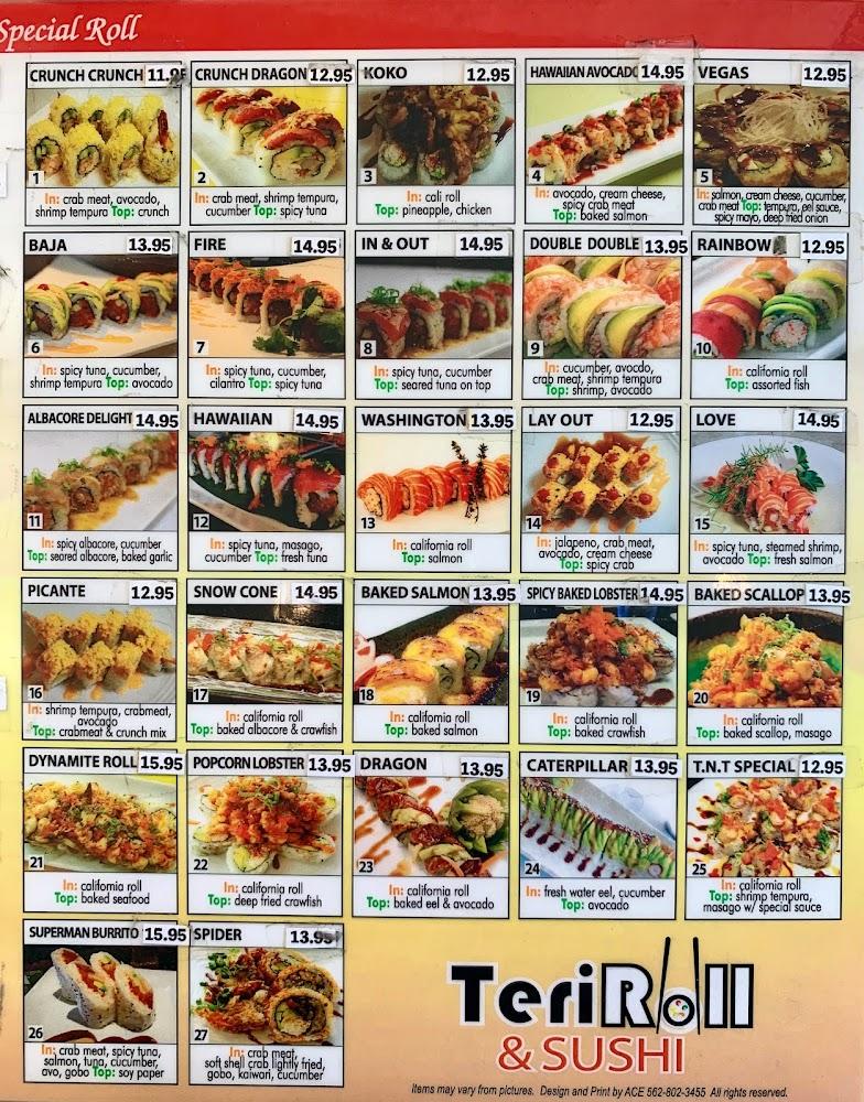 TeriRoll Mixed Tempura