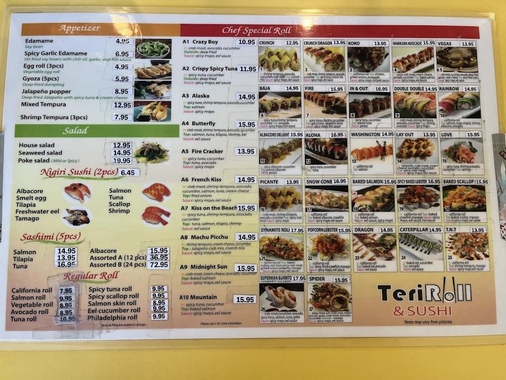 TeriRoll Shrimp Tempura (3 Pcs)